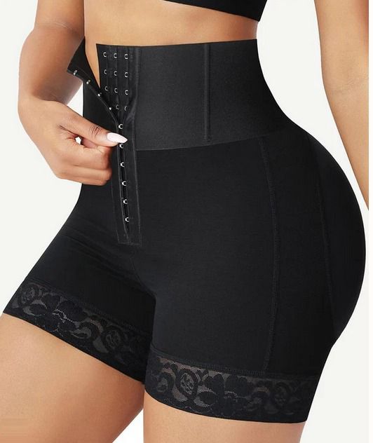 Butt Lifter Tummy Control Middle Waisted Mid Thigh Shaper Shorts
