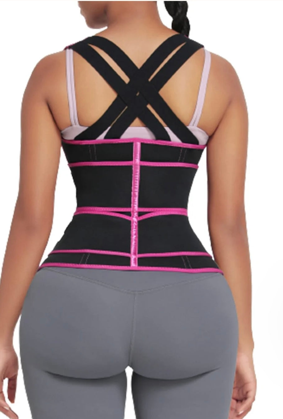 Bomb Fit 9 Bones Hooks Zipper Neoprene Waist Eraser Vest