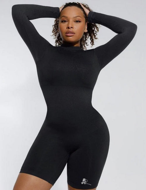 Black long comfy babe chill wear