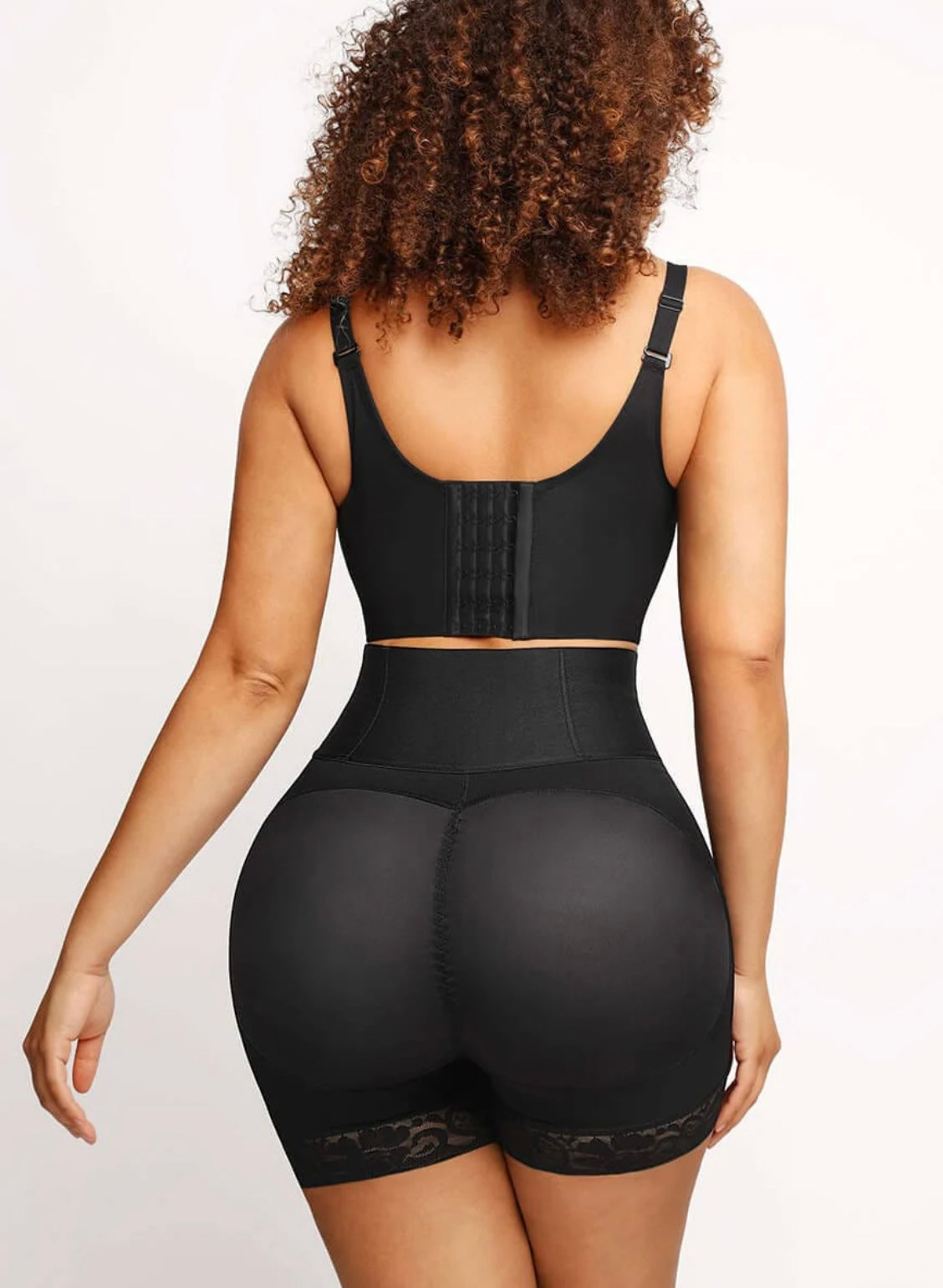 Butt Lifter Tummy Control Middle Waisted Mid Thigh Shaper Shorts