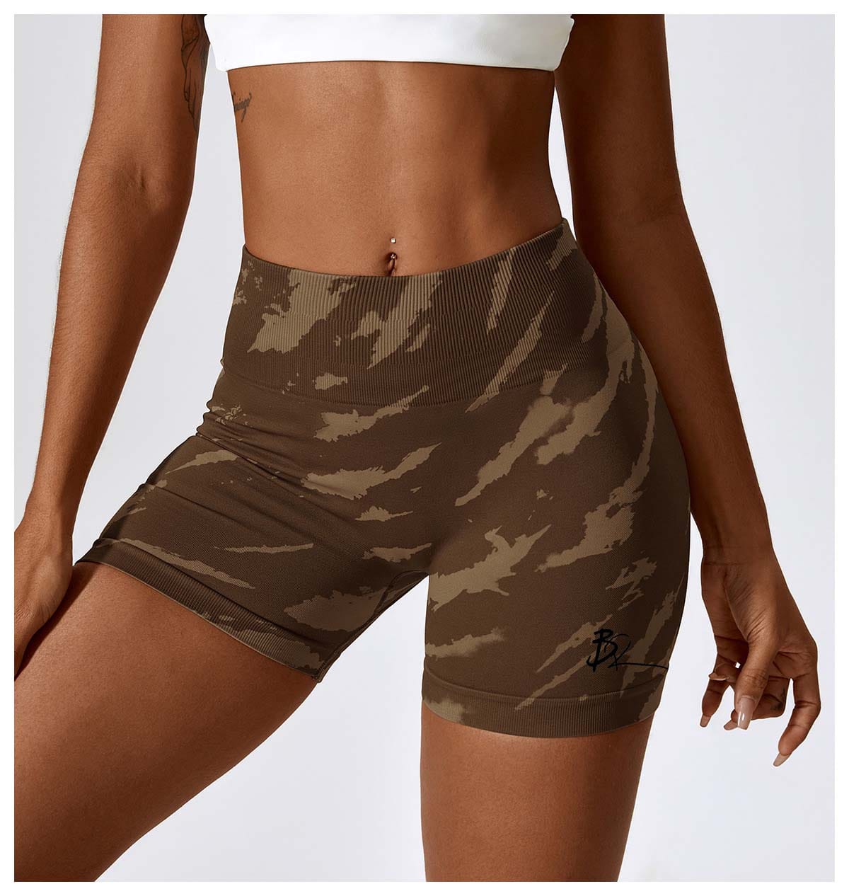Brown Baller Babe Shorts