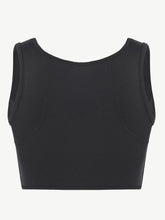 Load image into Gallery viewer, Zipper Sports Shockproof Bra Crop With Four steel Boning
